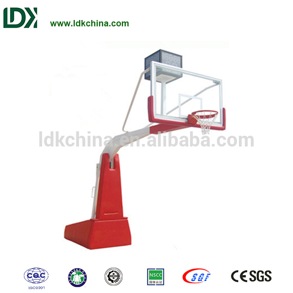 Foldable portable spring assisted basketball stand basketball hoop
