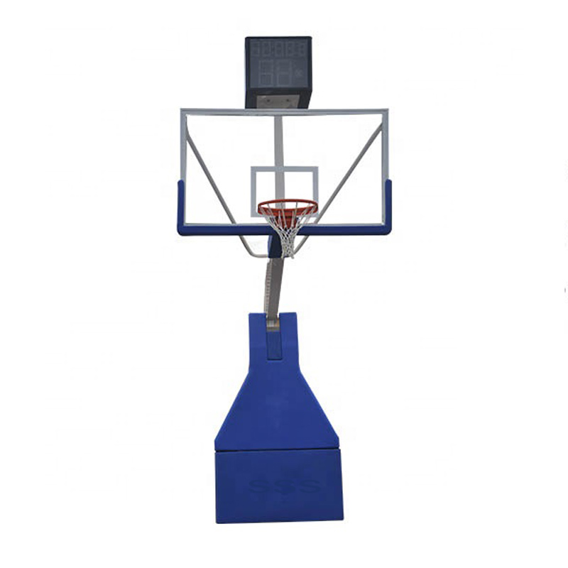 Professional basketball hoop game equipment hydraulic basketball goal set