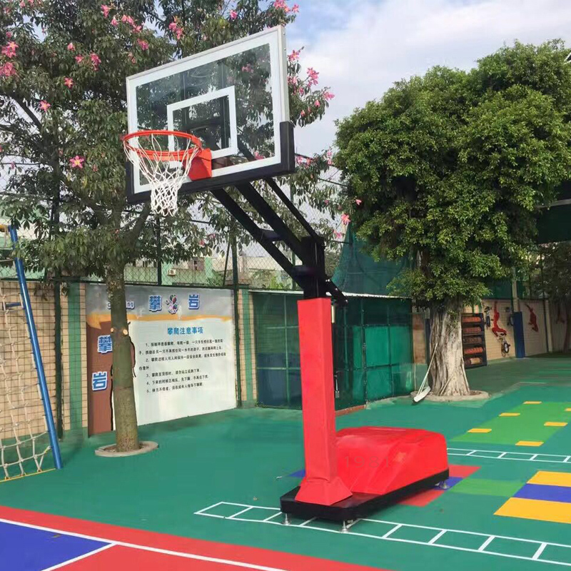 Hot Sale Basketball Equipment height adjustable kids portable basketball hoop