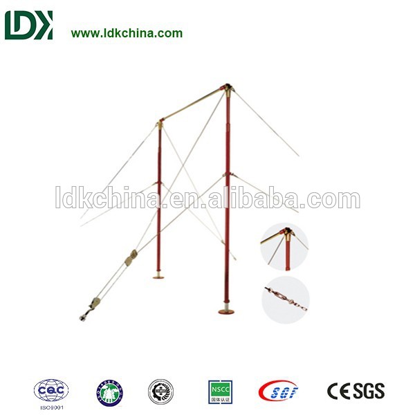 International standard outdoor height adjustable gymnastics horizontal bars usd competition