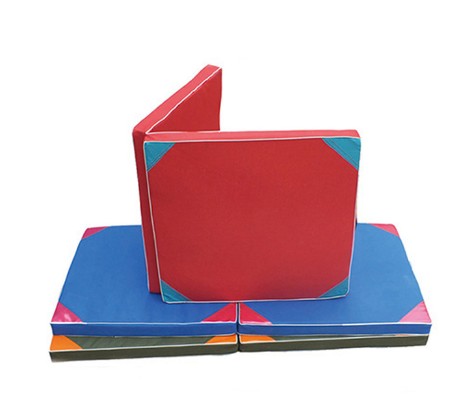 Thick Fold Hand-held gymnastics folding gymnastic mat for sale
