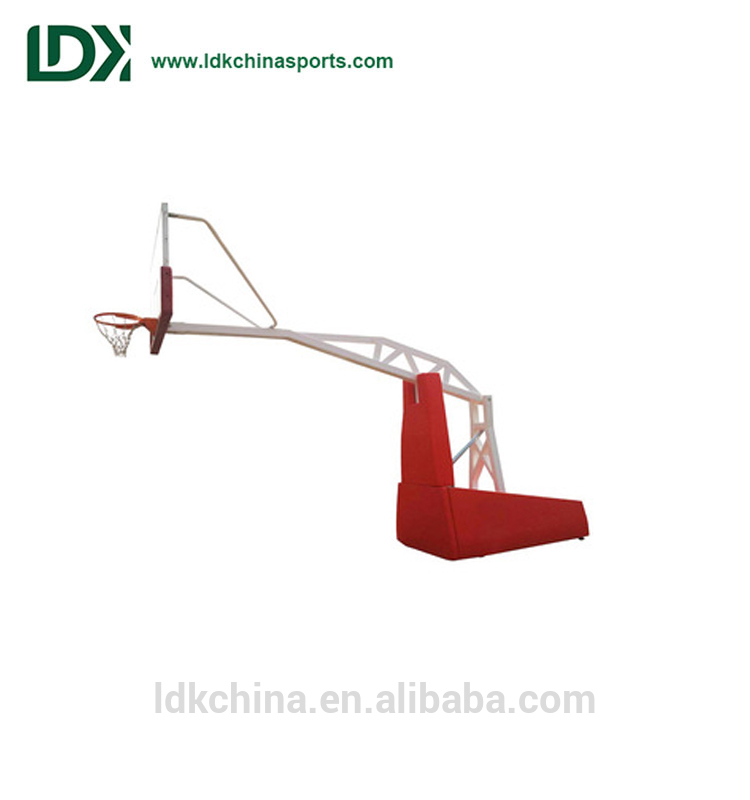 Best Price for Basketball Ring And Board -
 Professional Custom Standard Basketball Equipment Portable Hydraulic Basketball Stand/Goals/Hoop – LDK