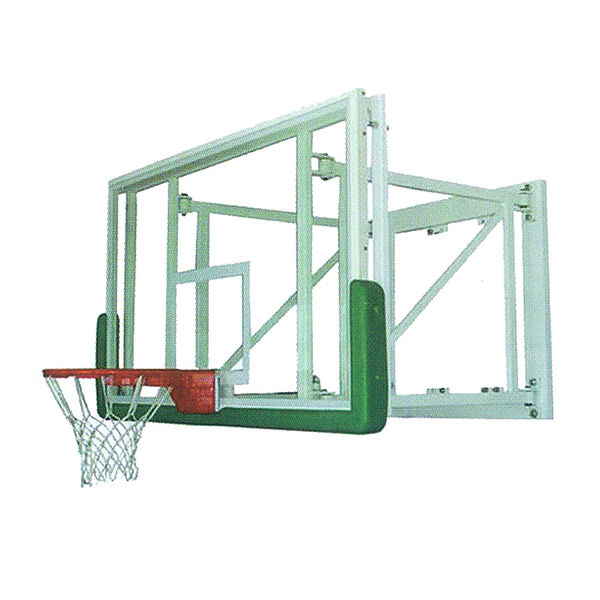 Tempered Glass Basketball Board Wall Mounted Basketball Hoop For Sale