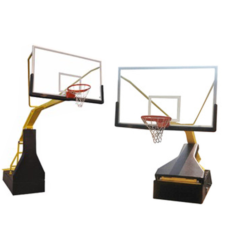 Cheapest PriceIndoor Basketball Set -
 Steel remote control hydraulic portable folding basketball hoop – LDK