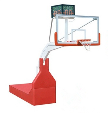 Best Electric Hydraulic Baseball Backstop Movable  Basketball Hoop Portable