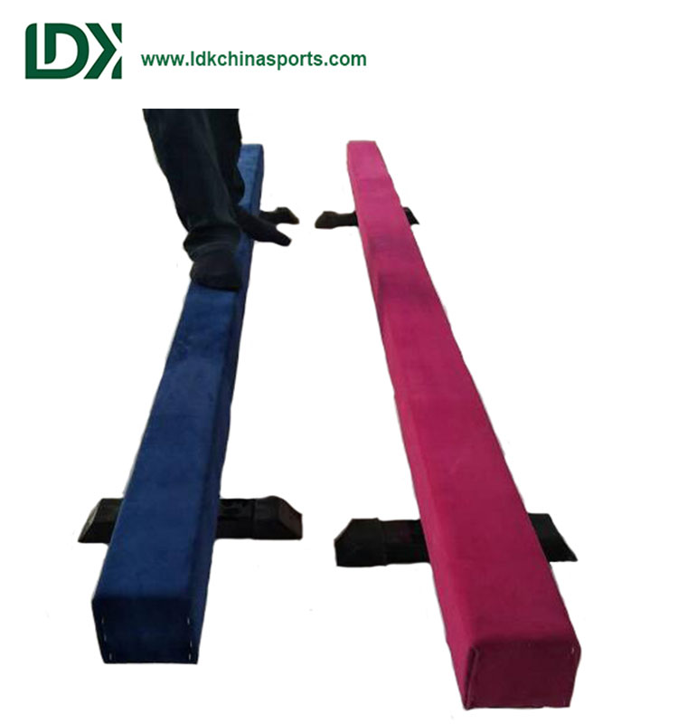 Factory price balance beam gymnastics balance beam for home