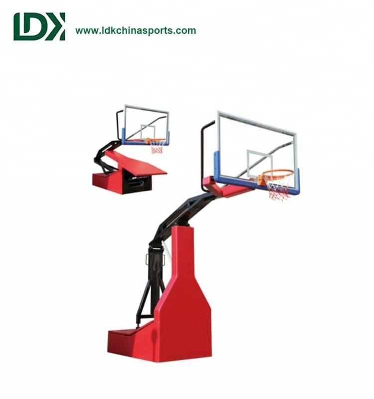 High reputation Electronics Led Basketball Scoreboard - International Certified Standard Spring Assisted Portable Basketball Hoop For Sale – LDK