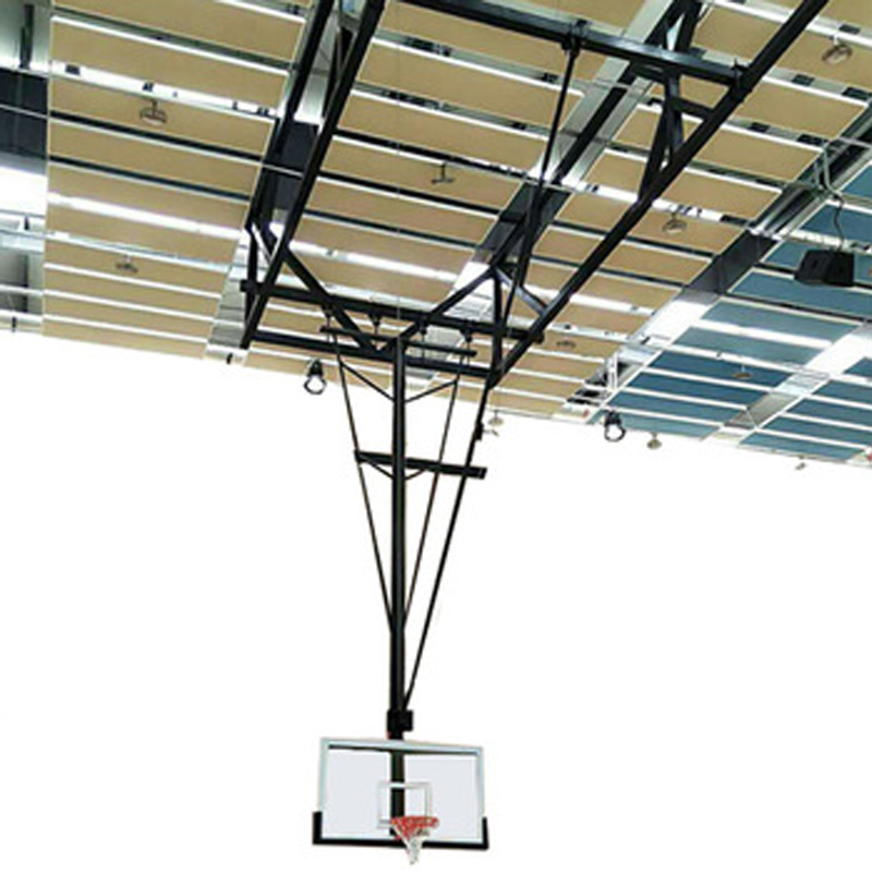 Stand above. Ферма баскетбольная потолочная с электроприводом. Подвесная баскетбольная ферма. Крепление потолочное баскетбол. Потолочное крепление на ферме щита баскетбольного.
