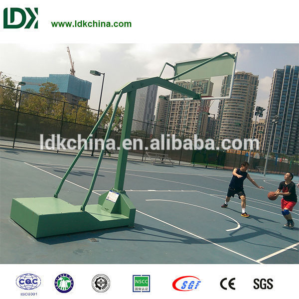 New Arrival China Gymnastics Tumbling Mat - Professional outdoor basketball stand hydraulic basketball stand – LDK