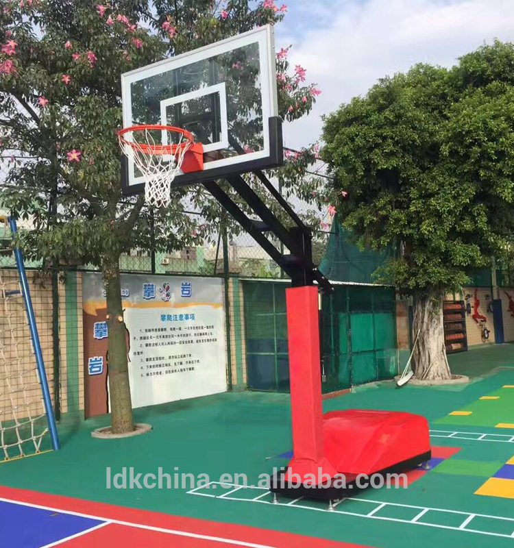 Hot Predaj basketbal Zariadenie Portable Basketball Hoop Nastaviteľná výška