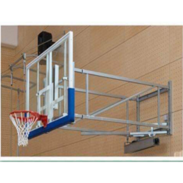 Residential Wall Mounted Basket Stand Retractable Basketball Hoop System