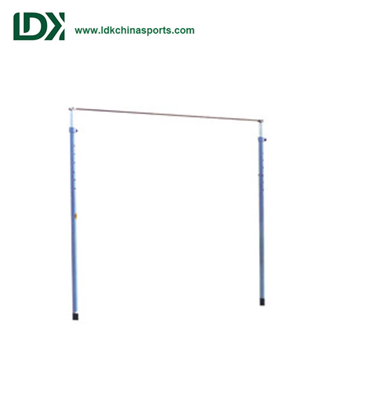 Cheap factory price outdoor gym Height Adjustable gymnastics horizontal bar