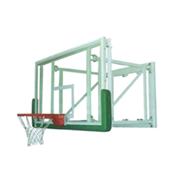 Supporto da parete per sistema di basket per attrezzatura sportiva da allenamento indoor