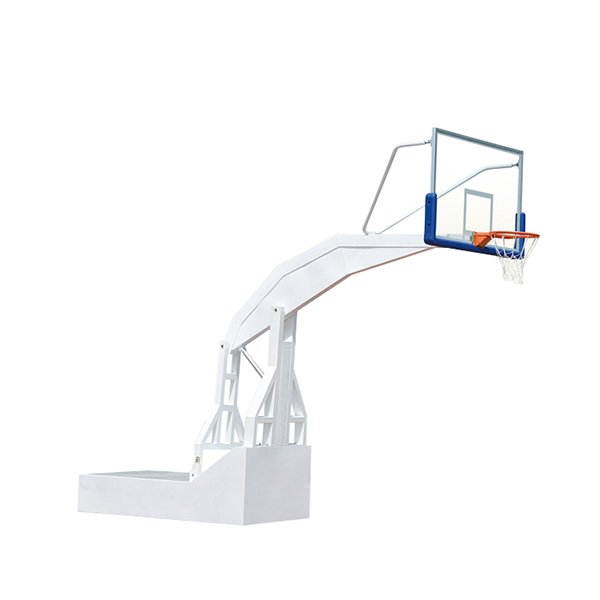 Top quality hydraulic basketball goal tempered glass basketball hoop stand