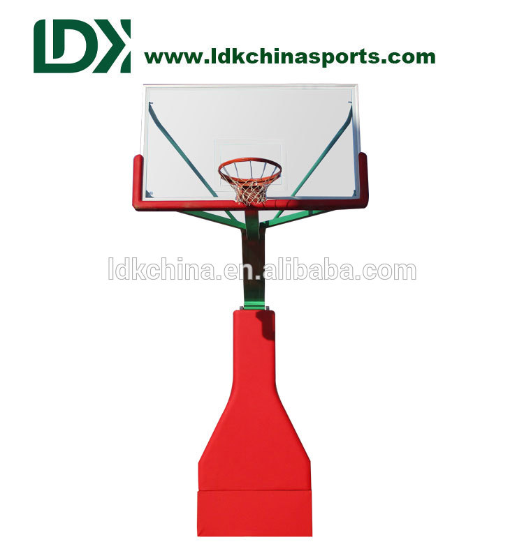 High Quality for Gymnastics Incline Mat -
 Adults club Manual hydraulic basketball post for sale – LDK