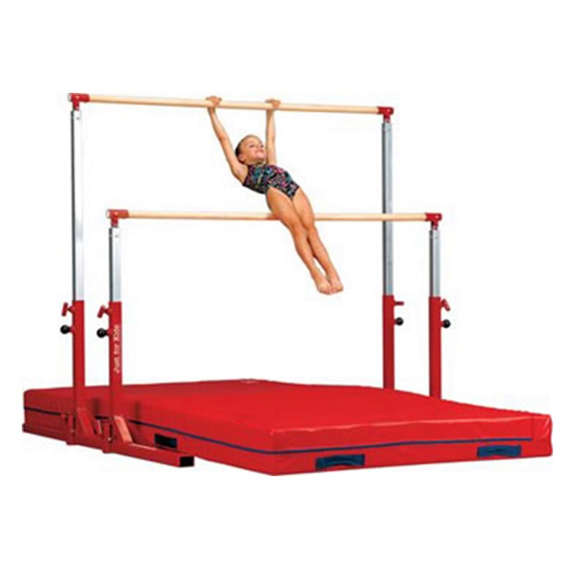 New Design Kids Gym Equipment Gymnastic Uneven Bars For Sale