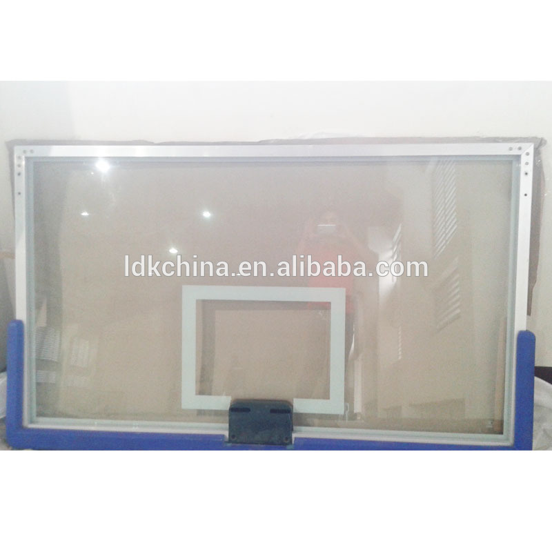 OEM China Competition Use Basketball Stand - Certified tempered glass basketball backboard for basketball stand – LDK