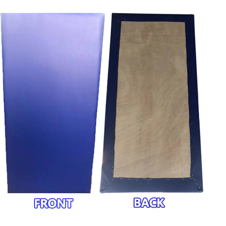 China Gold Supplier for Gymnastic Equipment For Home Use -
 Wood soft foam sports protection filling gym wall design mat – LDK