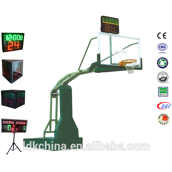 Professional ChinaBasketball In Hoop -
 Cheap High Grade Steel Basketball Base Hydraulic Basketball Hoop Portable – LDK