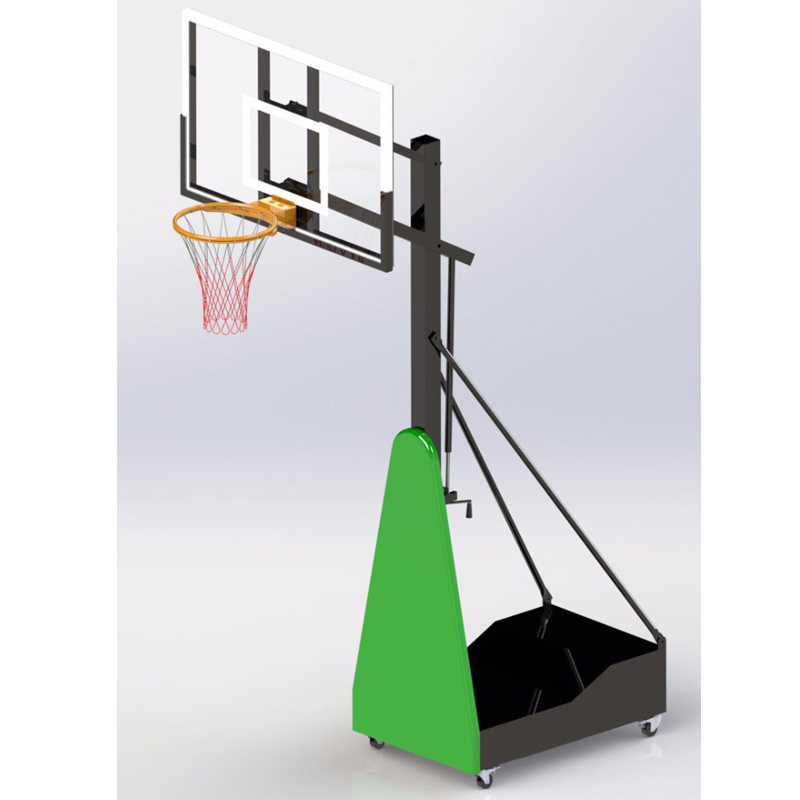 Wholesale mini adjustable basketball stand basketball hoop pole mount