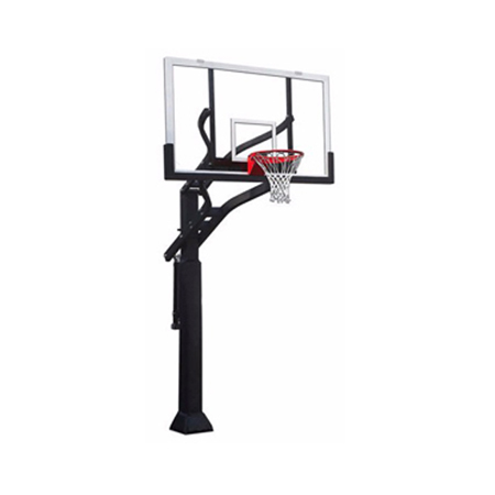 China wholesale Basketball Stand -
 In Ground Basketball System Height Adjustable Basketball Goal Posts – LDK