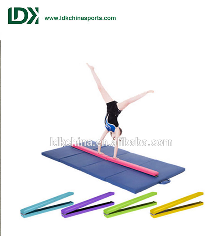 Discount wholesale Gym Bar And Mat -
 High grade custom folding gymnastics balance beam for kids – LDK