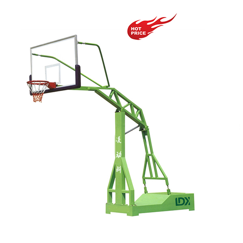 Newly ArrivalGymnastics Equipment - Customized basketball hoop professional outdoor portable basketball goal – LDK
