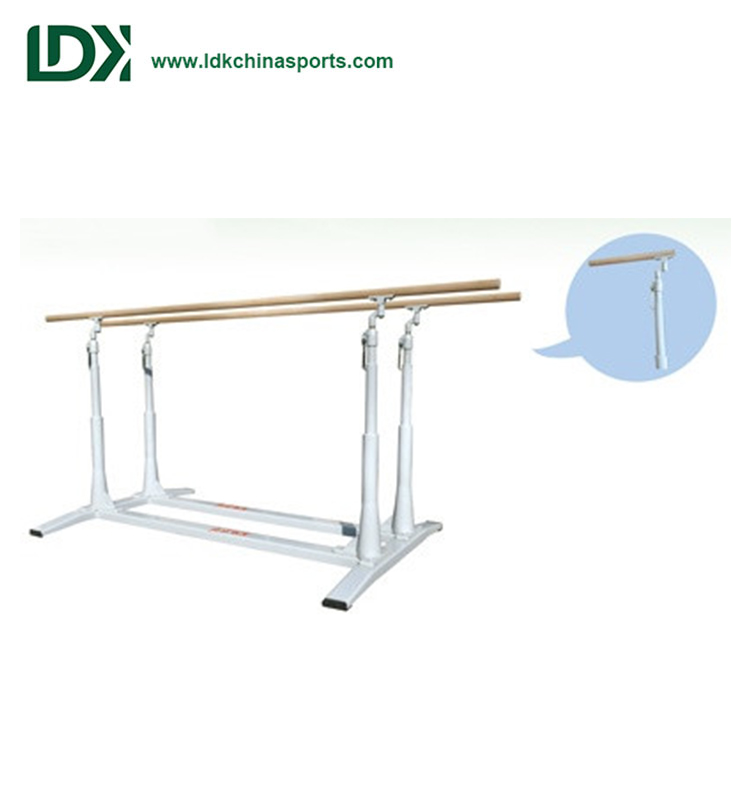 Standard gymnastic equipment parallel bars for training