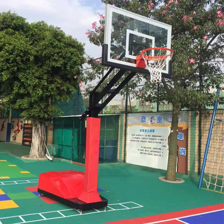 Manufacturer of Soccer Ball Cage -
 New Design Height Adjustable Portable Basketball Hoop Stand – LDK