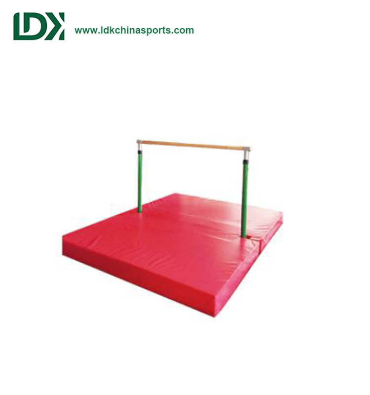 factory customized Lifetime Basketball Hoop Height Adjustment - Cheap Junior Indoor Gymnastic Horizontal Bar And Mats For Kids – LDK