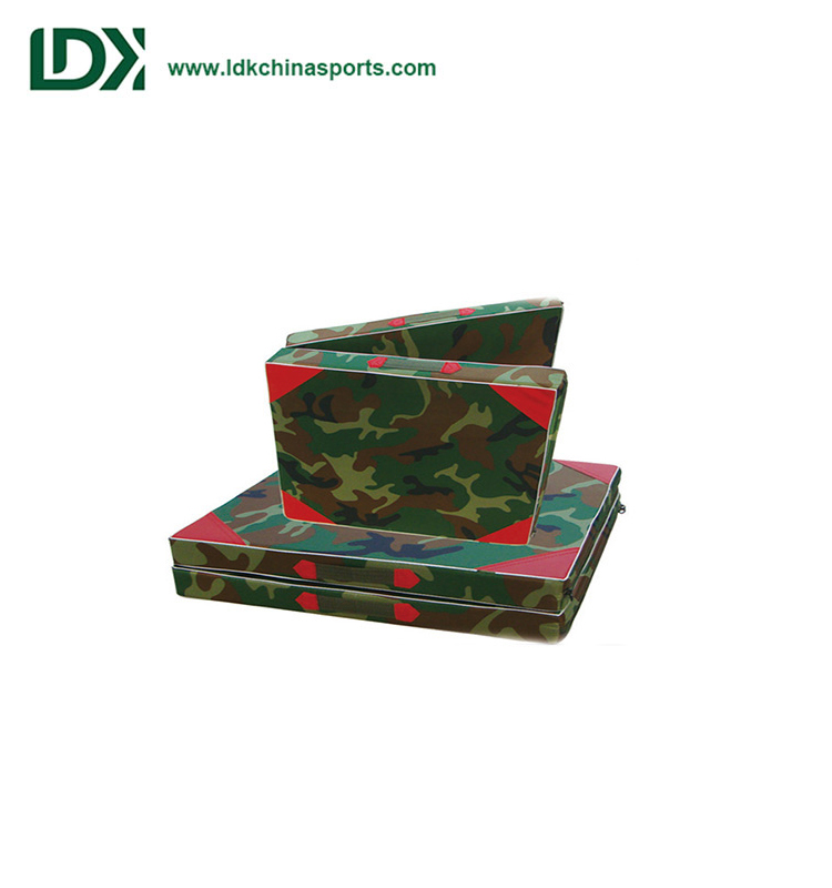 Best Price on Wooden Balance Beam -
 Camouflage Double Gymnastic Folding Mats For Sale – LDK