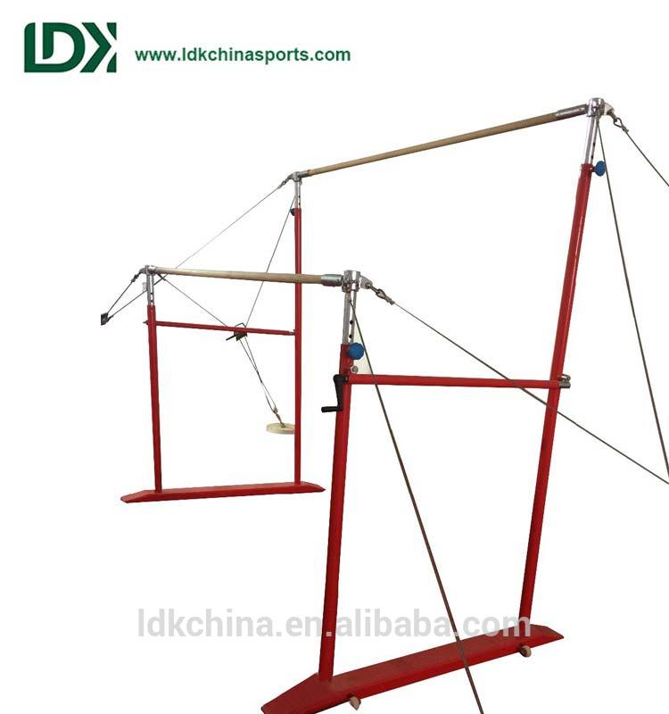 Wholesale Discount Outdoor Sports Basketball Goal -
 Hottest height adjustable gymnastics Asymmetric bars gymnastics – LDK