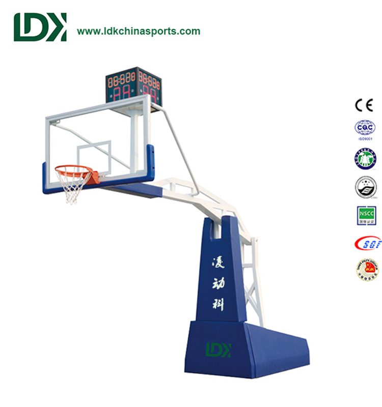 Hot Sale for Uneven Bars For Sale -
 Basketball Hoop Electric Hydraulic Basketball Stand for competition – LDK