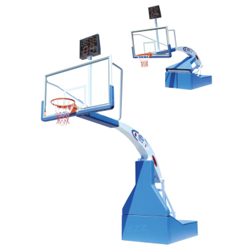 Indoor customiztable  hydraulic portable basketball hoop base