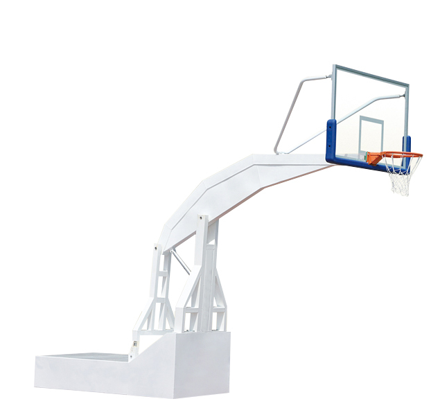 Alibaba electric hydraulic portable basketball stand basketball hoop size