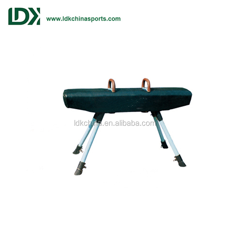 Low MOQ durable gymnastics equipment pommel horse for sale