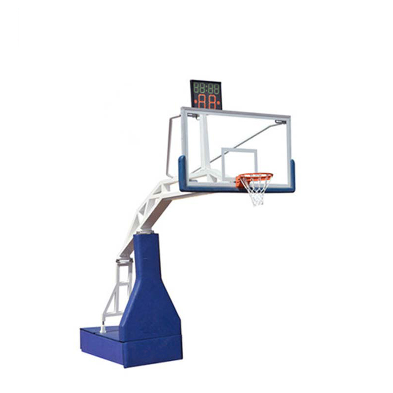 Cheap price Basketball Hoops System -
 Custom made Stadium hydraulic basketball stand portable basketball systems – LDK