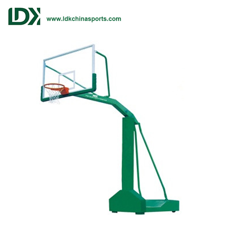Outdoor Stainless Steel Basketball Support Basketball Hoops For Training