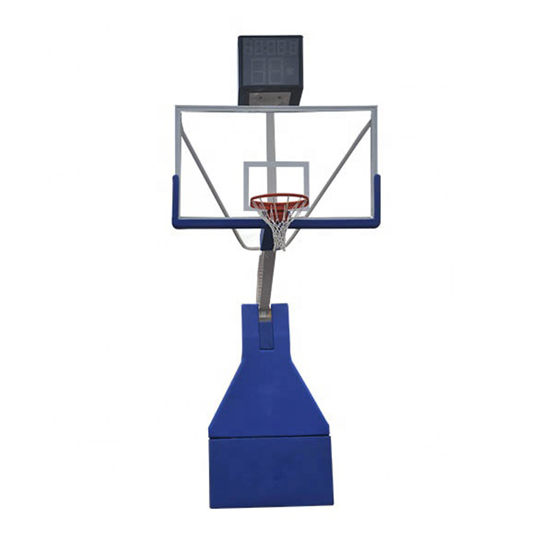 China wholesale Basketball Goal Hoop - Portable indoor electric hydraulic basketball stand professional basketball hoop – LDK