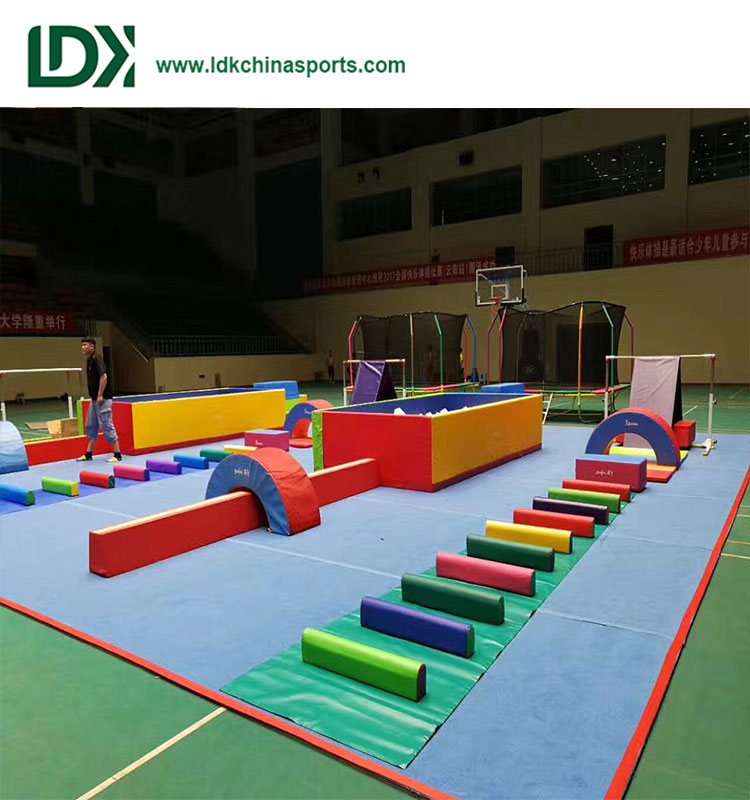 Factory Free sample 4×8 Gymnastics Mat - Gymnastics kids foam mat floor protection children mat – LDK