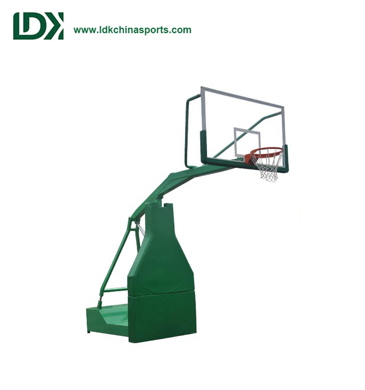 Discount Price Preschool Gymnastics Equipment -
 International Certified Outdoor Competition Basketball Stand Portable – LDK