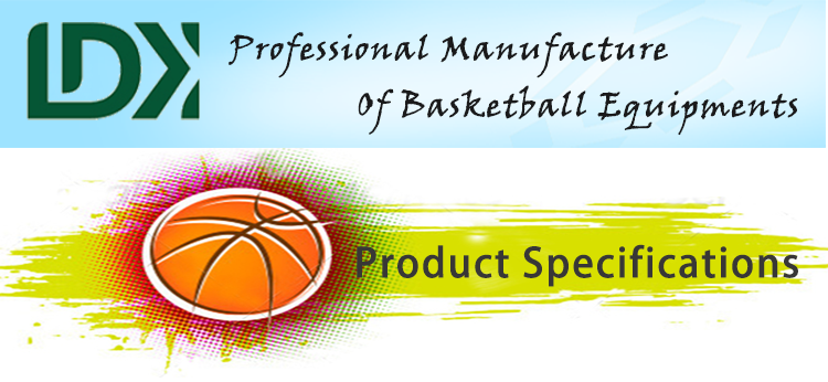 International Certified Outdoor Competition Basketball Stand Portable