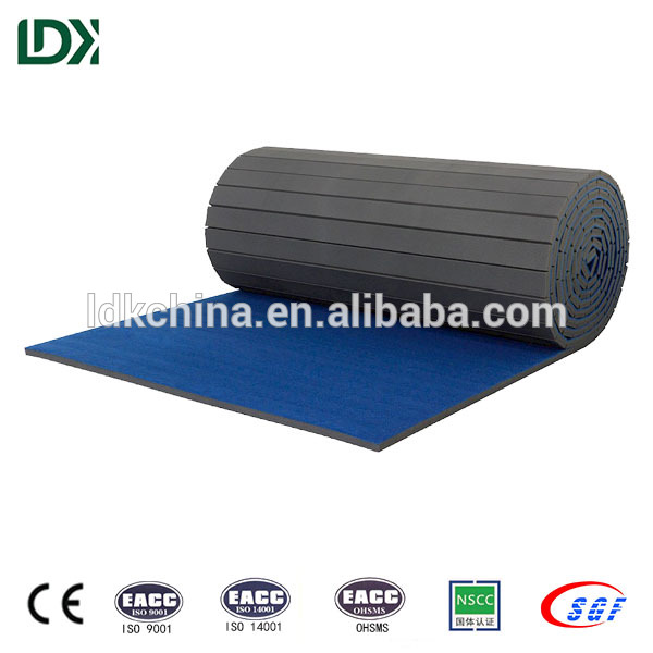 China Manufacturer for Gymnastics Beam - Hot sale flexi roll tatami judo mats with carpet surface – LDK
