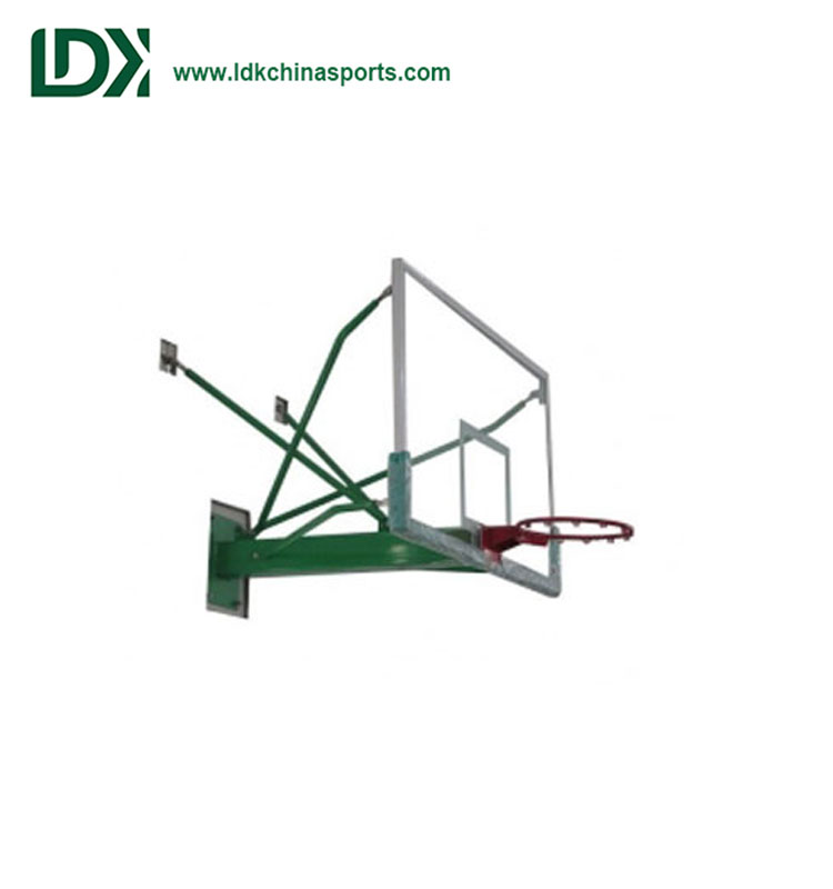 Wholesale Adjustable Basketball Hoop -
 Glass Basketball Backboard Wall Mounted Basketball Hoops – LDK