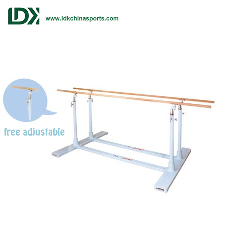 Super Purchasing for Leap Gymnastics Equipment - Shenzhen hottest adjustable indoor gymnastic parallel bars for sale – LDK