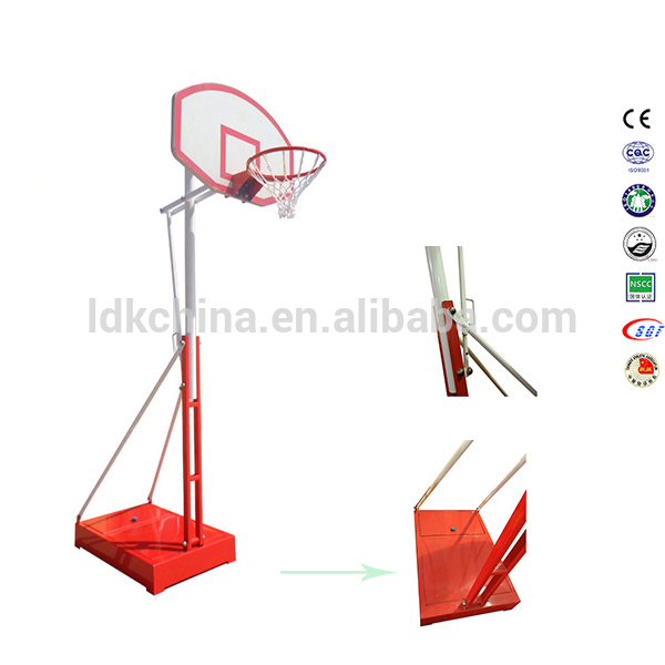 2020 High quality Best Air Track For Home -
 Indoor or outdoor height adjustable portable basketball hoop – LDK