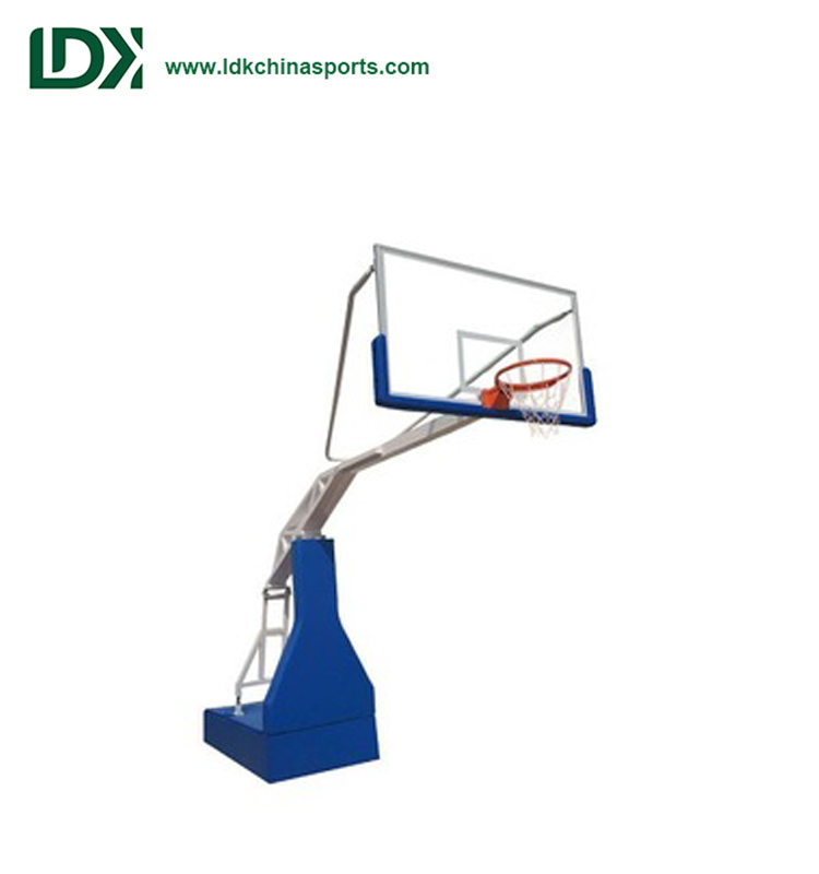 Indoor New Electric Hydraulic Basketball Hoop/Stand