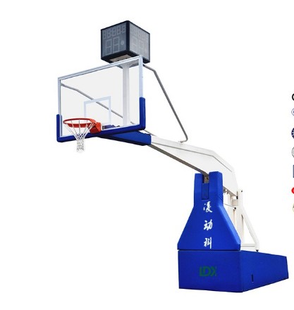 International standard movable basketball stand system for competition