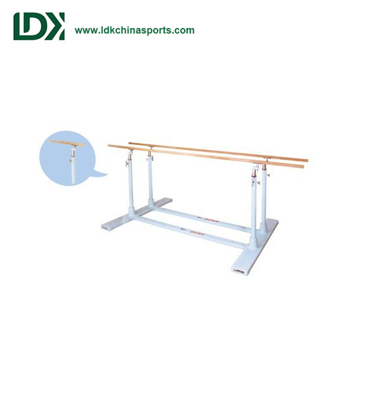 Factory Outlets Entertainment Adjustable Basketball Stand - Outdoor adjustable 1.5-1.9m gymnastic equipment parallel bars – LDK