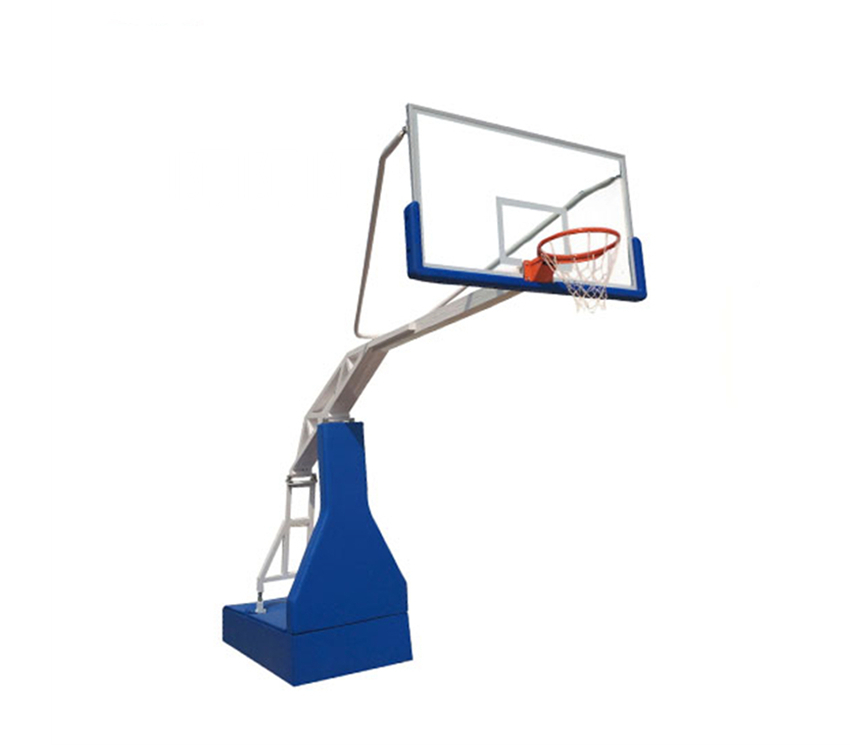 Quality Inspection for Landing Mats -
 Professional indoor acrylic backboard academy hydraulic basketball hoop – LDK